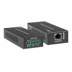 KanexPro AUD-DTE-ECODE - Двухканальный линейный аудиовход Dante Powered с поддержкой POE