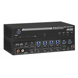 KanexPro KVM-4X1MV4K - KVM-переключатель HDMI 4X1