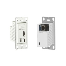KanexPro WP-EXTHDTC50 - Удлинитель HDMI и USB-C, комплект настенных панелей длиной 50 метров